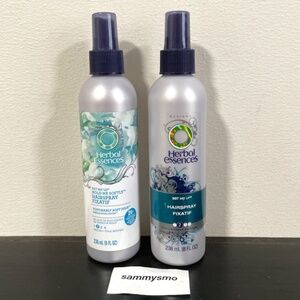 Herbal Essences SET ME UP Hold Me Softly HAIRSPRAY FIXATIF #2 Medium Hold 8oz x2